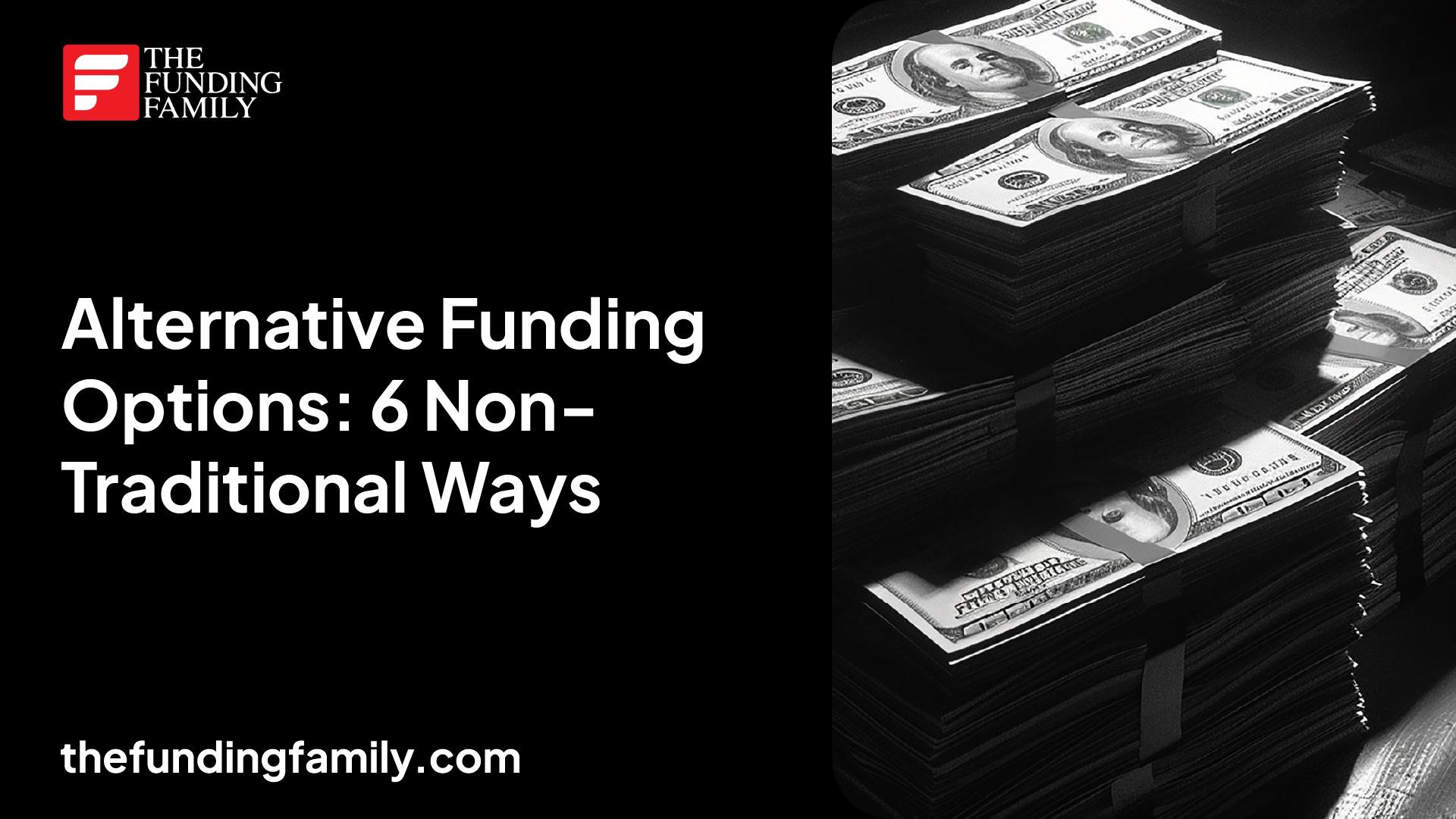 Exploring Option Funding Options Beyond Traditional Loans